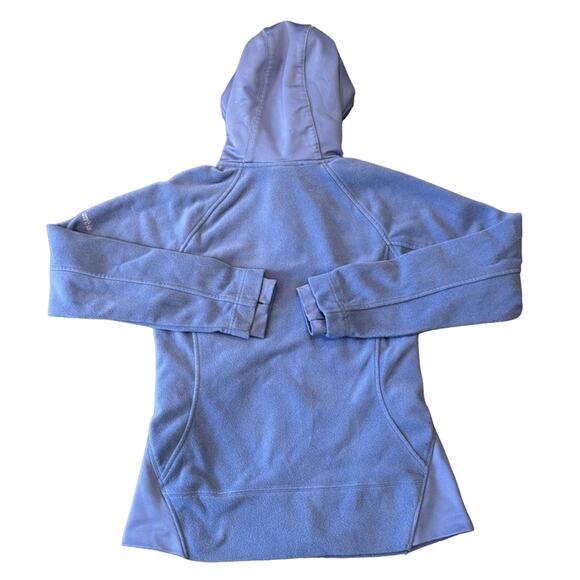 Columbia Women's Hooded Full Zip Fleece Jacket Periwinkle Size S - Picture 2 of 8